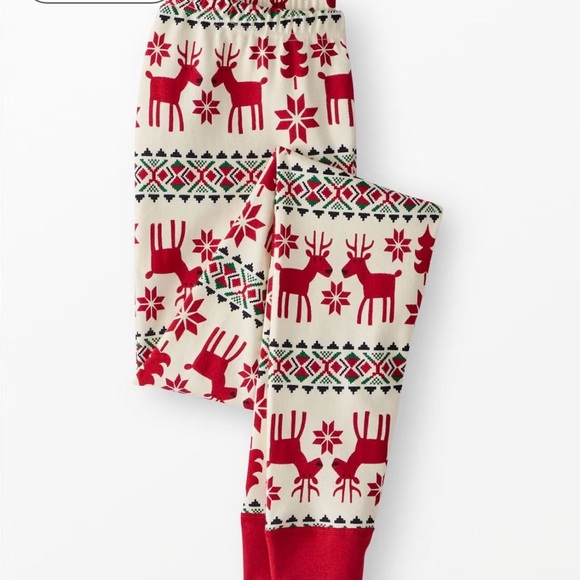 Hanna Andersson Other - NWOT- Adult Holiday Long John PJ Pants in Dear Deer